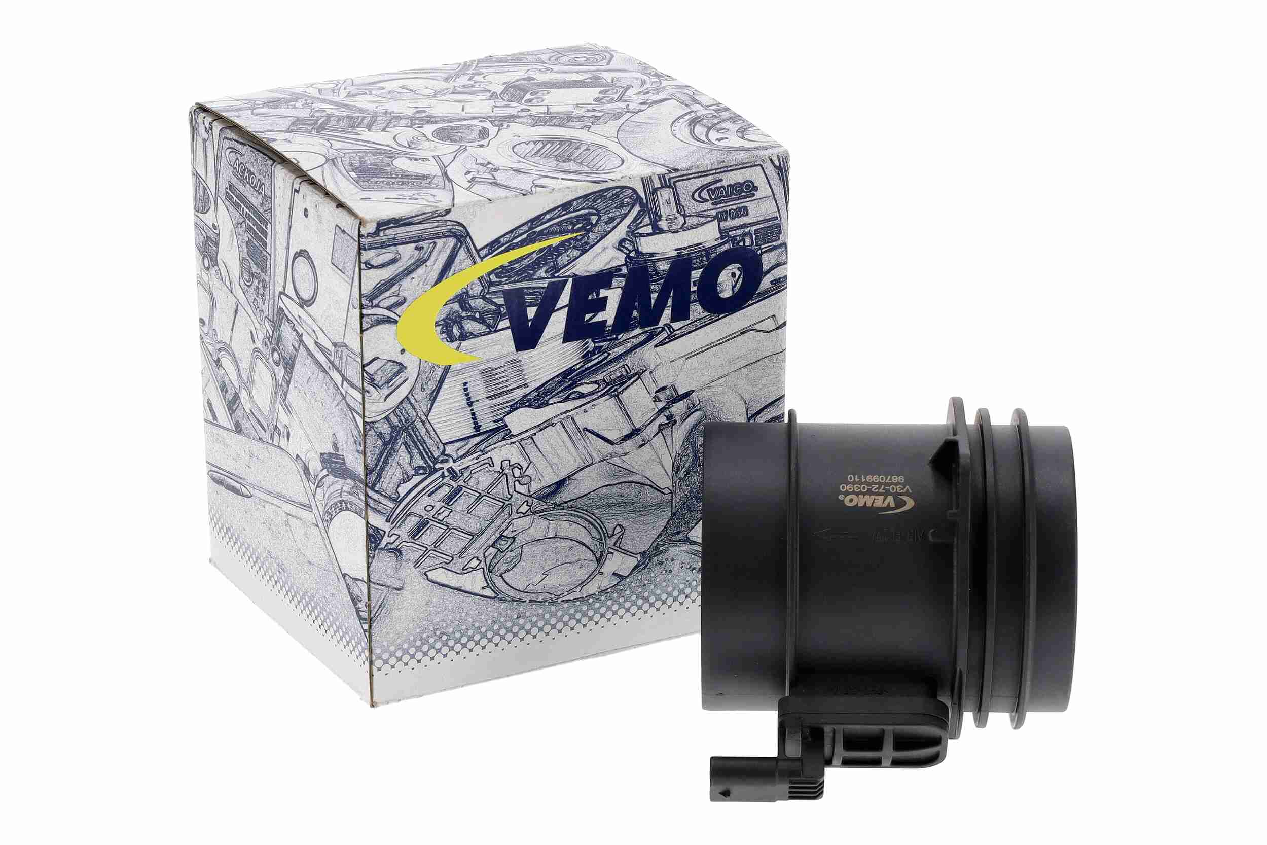 VEMO Luftmængdesensor V30-72-0390 for MERCEDES-BENZ