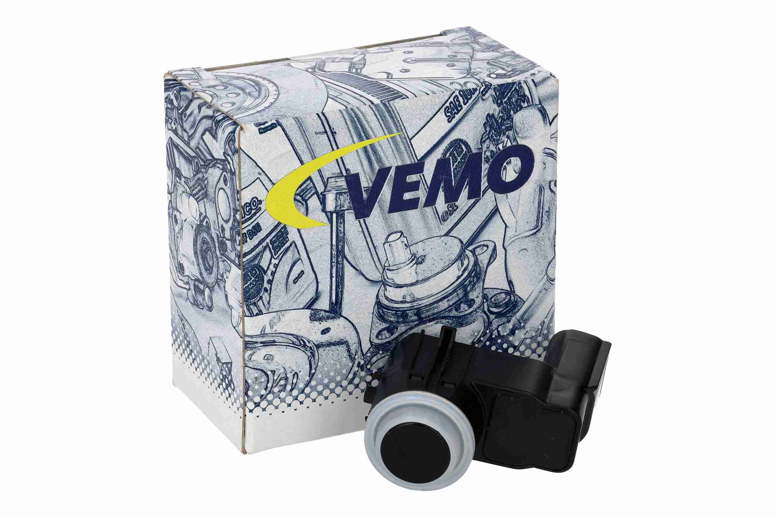 VEMO Sensor, parkeringshjælp v42720111 på indersiden for PEUGEOT