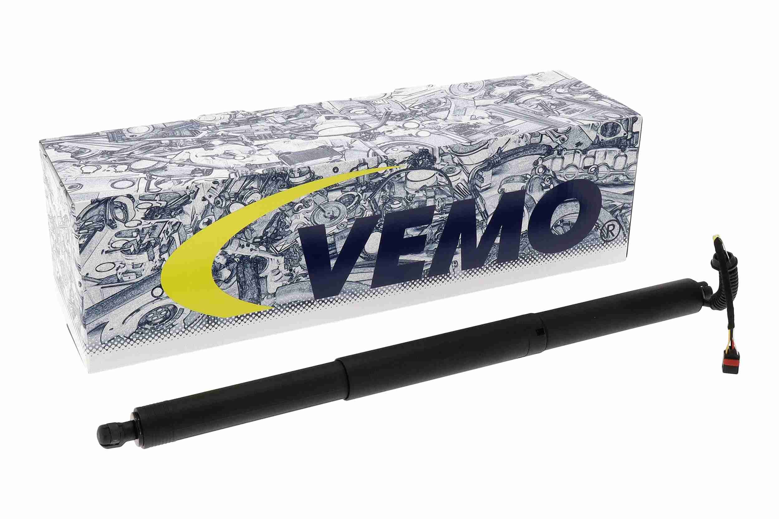 VEMO Elmotor, bagklap v10550025 venstre for SKODA