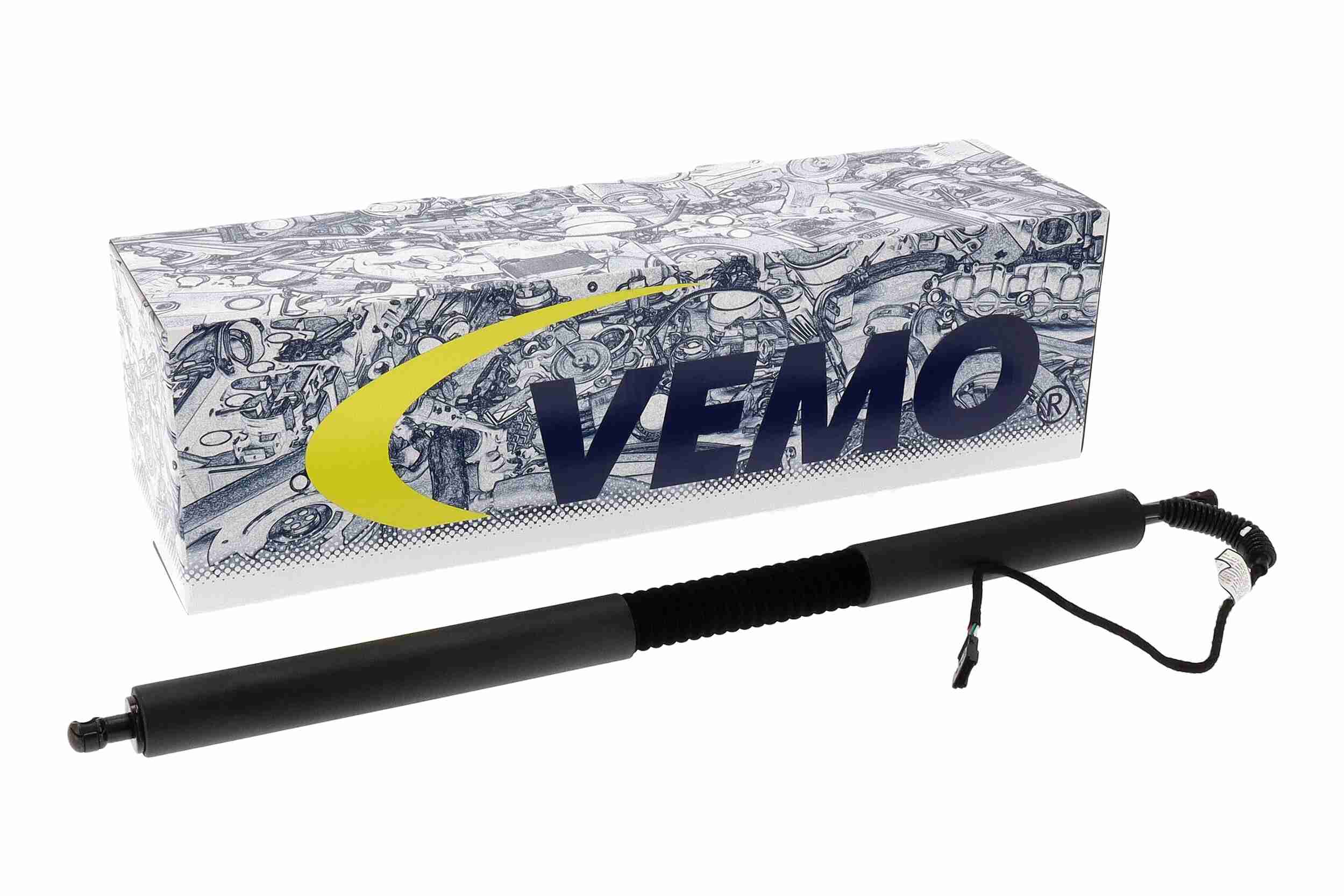 VEMO Elmotor, bagklap v20550024 bagved til venstre for BMW