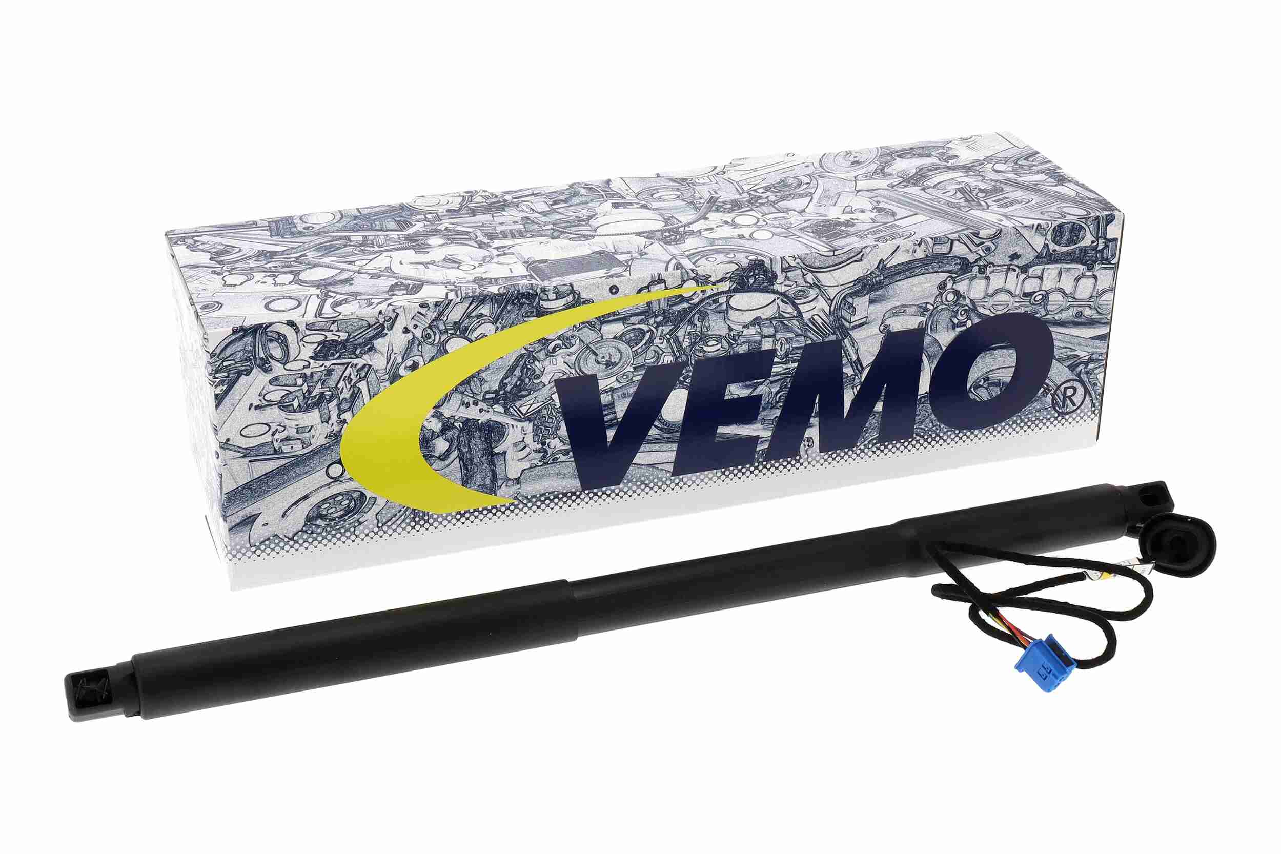 VEMO Elmotor, bagklap v30550005 bagved til højre for MERCEDES-BENZ