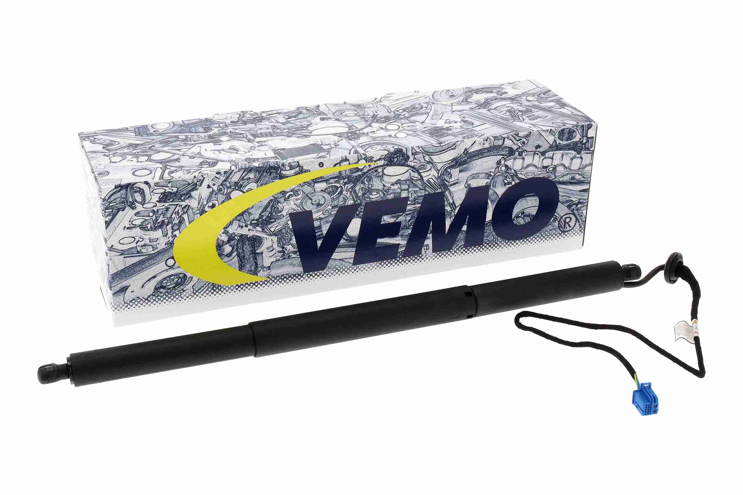 VEMO Elmotor, bagklap v30550006 venstre for MERCEDES-BENZ