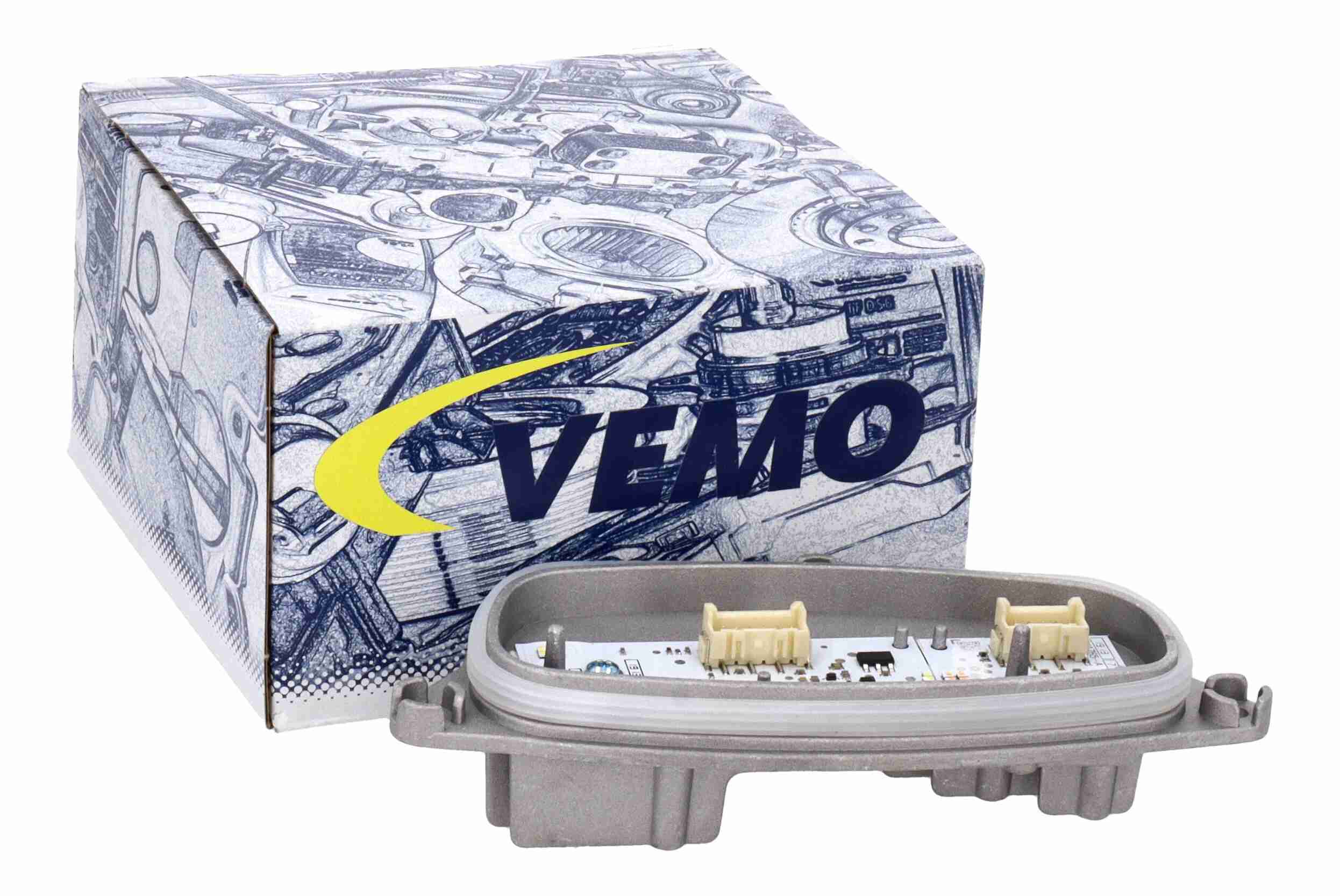 VEMO Styreenhed, belysning v10730693 højre for AUDI