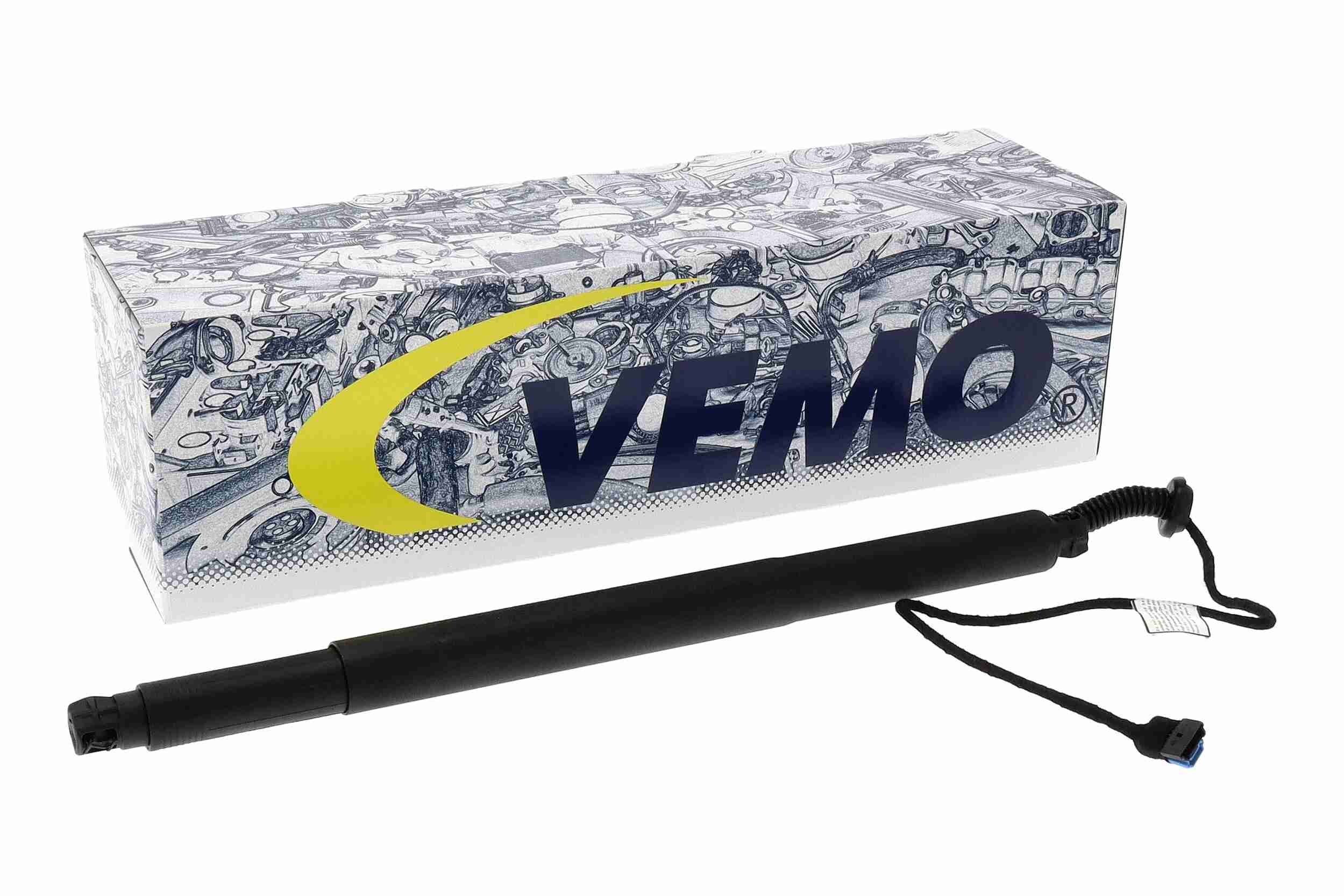 VEMO Elmotor, bagklap v20550019 venstre for BMW