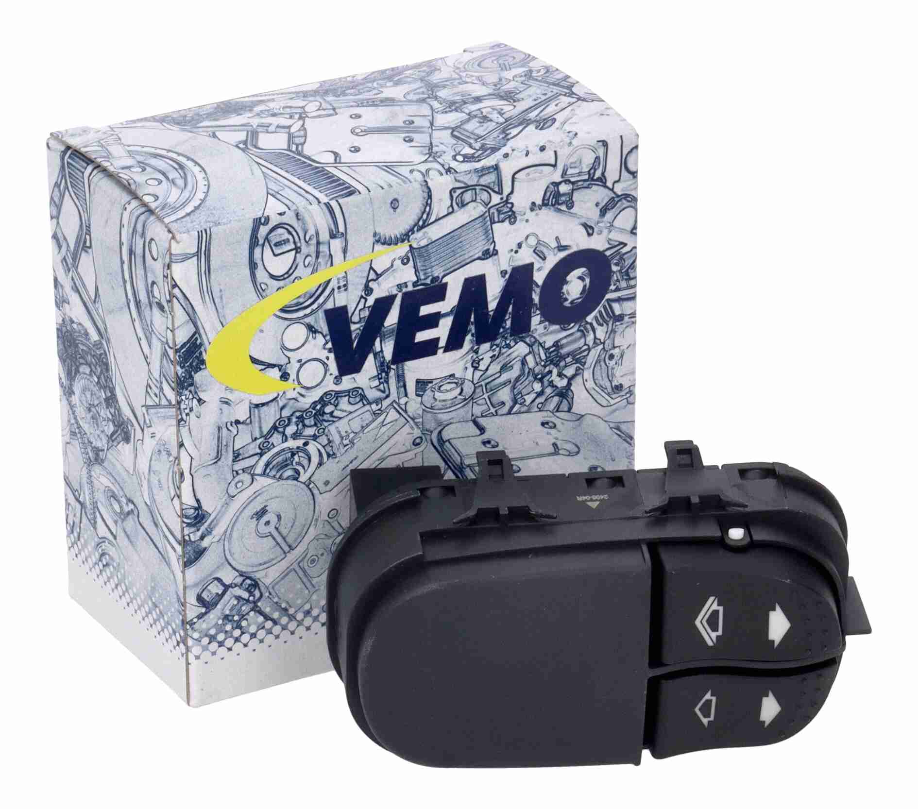 VEMO Kontakt, rudehejs v25730206 foran til venstre for FORD
