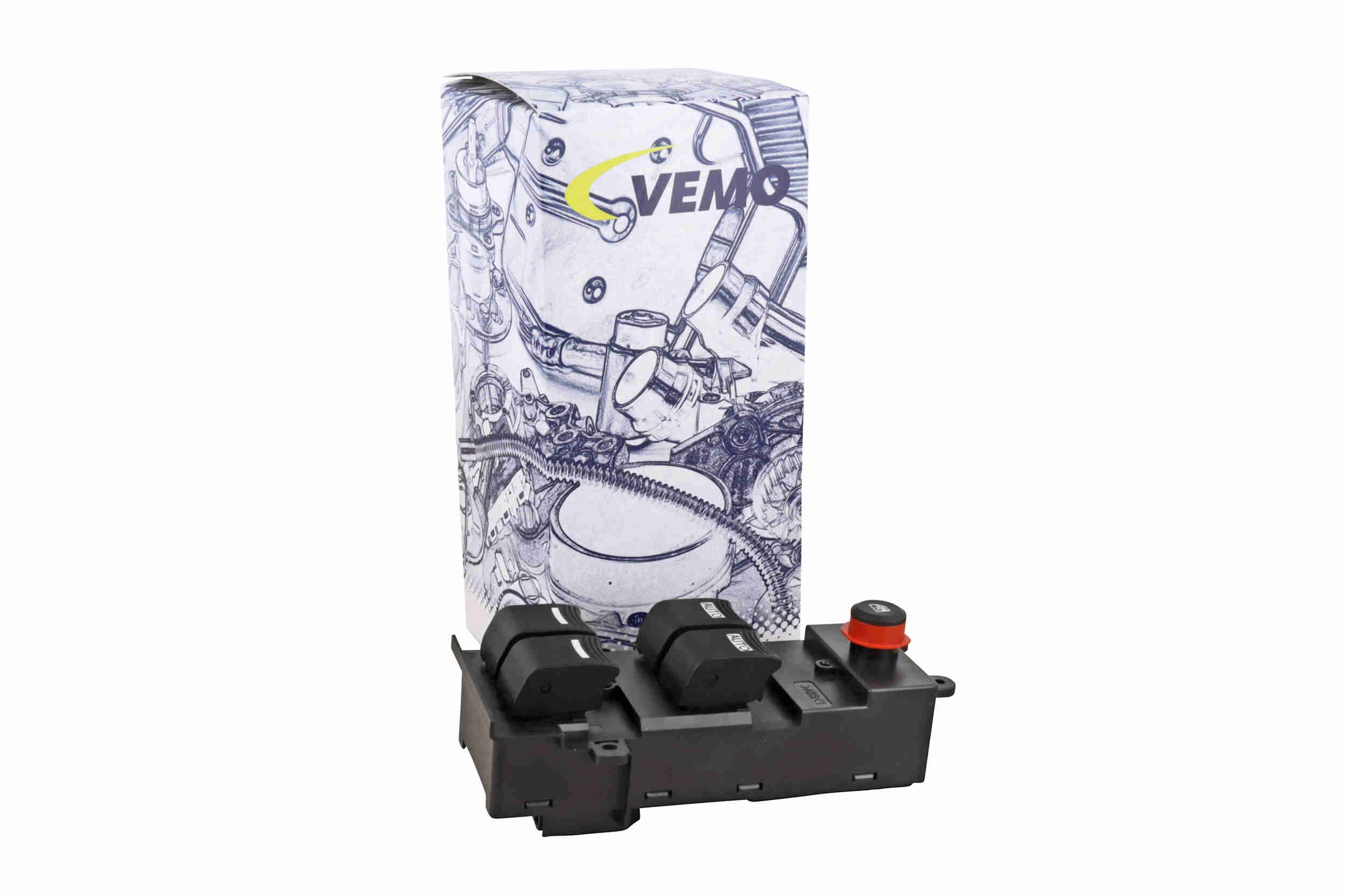 VEMO Kontakt, rudehejs v26730076 foran for HONDA