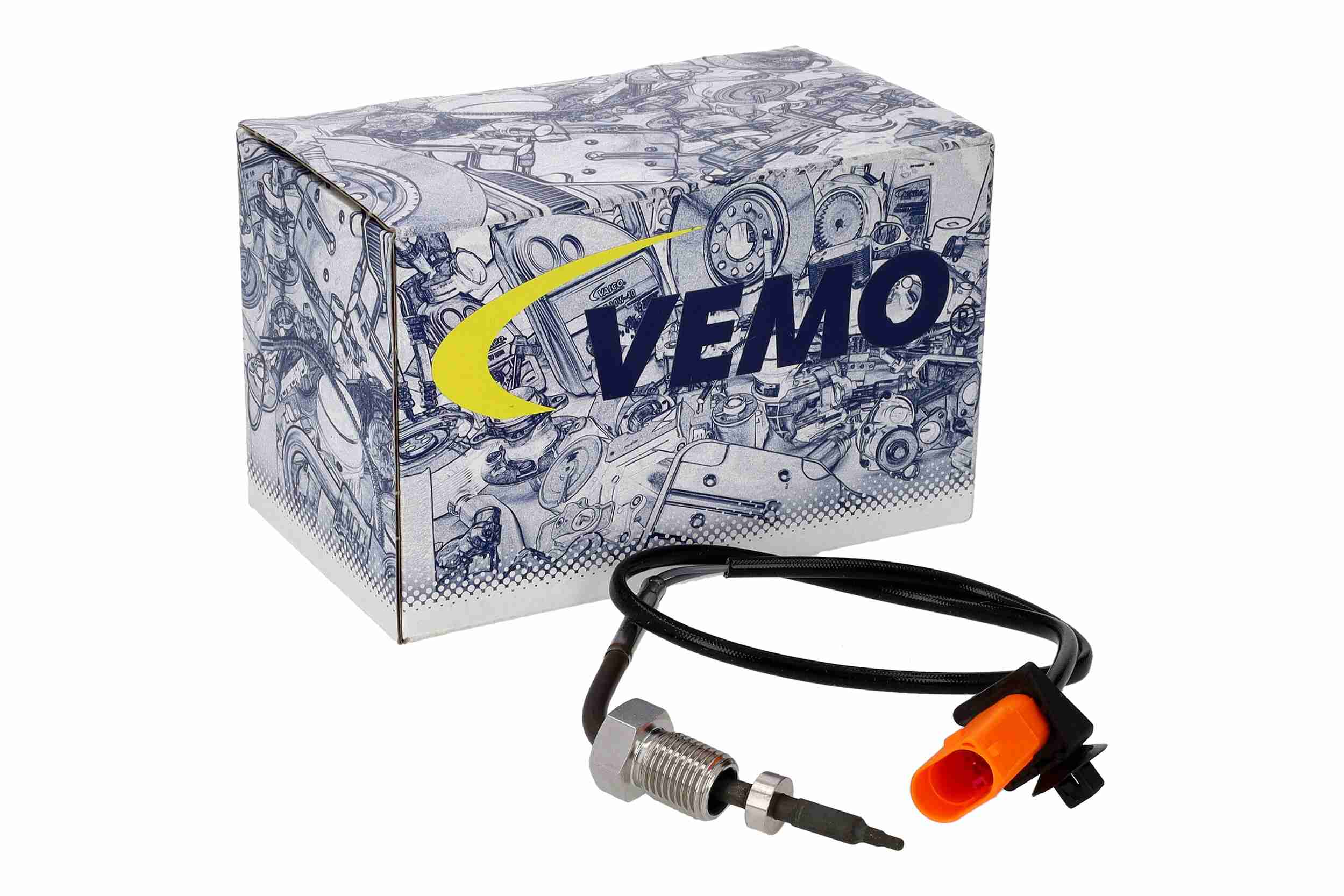 VEMO Sensor, udstødningsgastemperatur v10720284 for VAG MAN