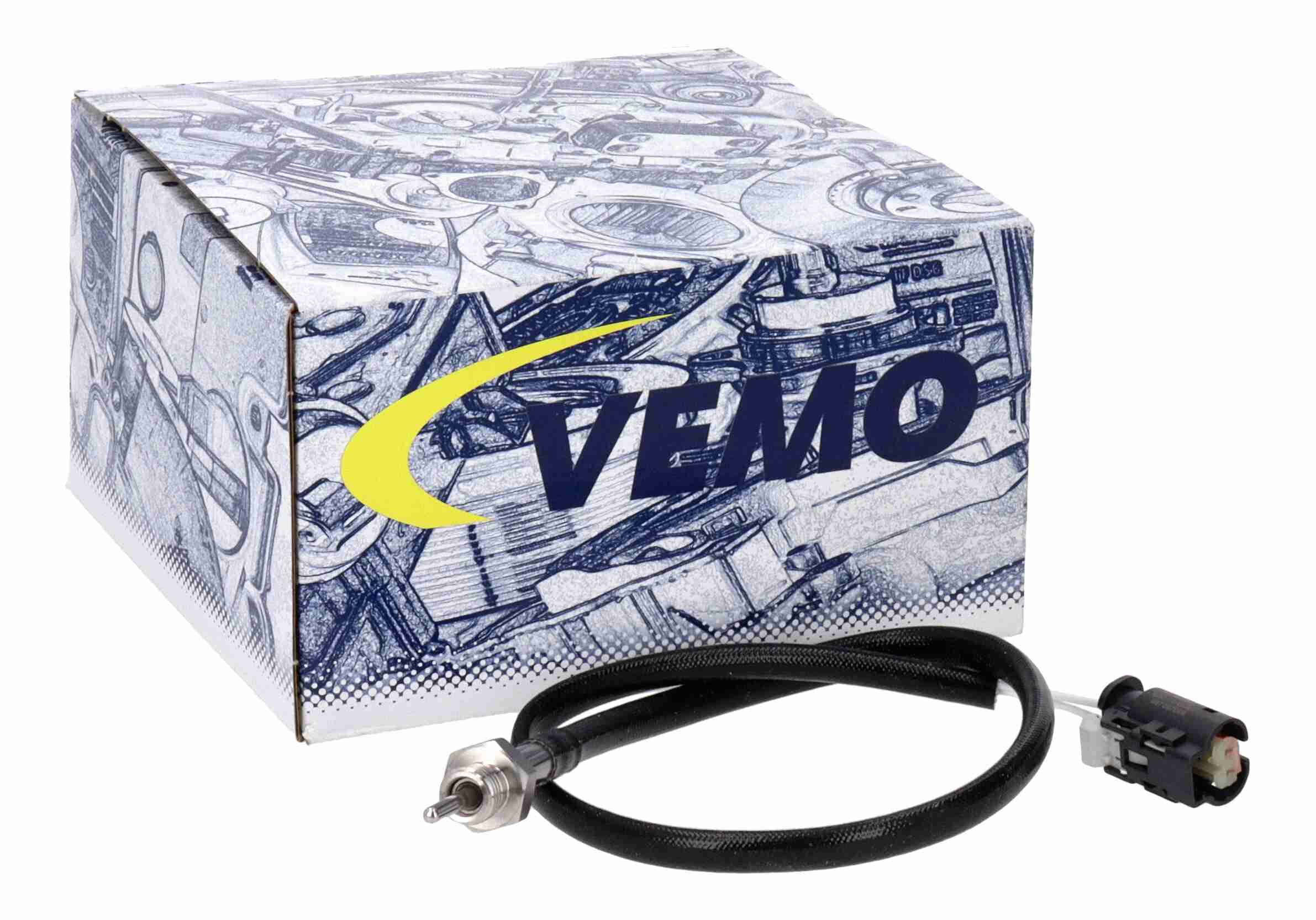 VEMO Sensor, udstødningsgastemperatur v20720221 AGR-ventil ved manifould for BMW