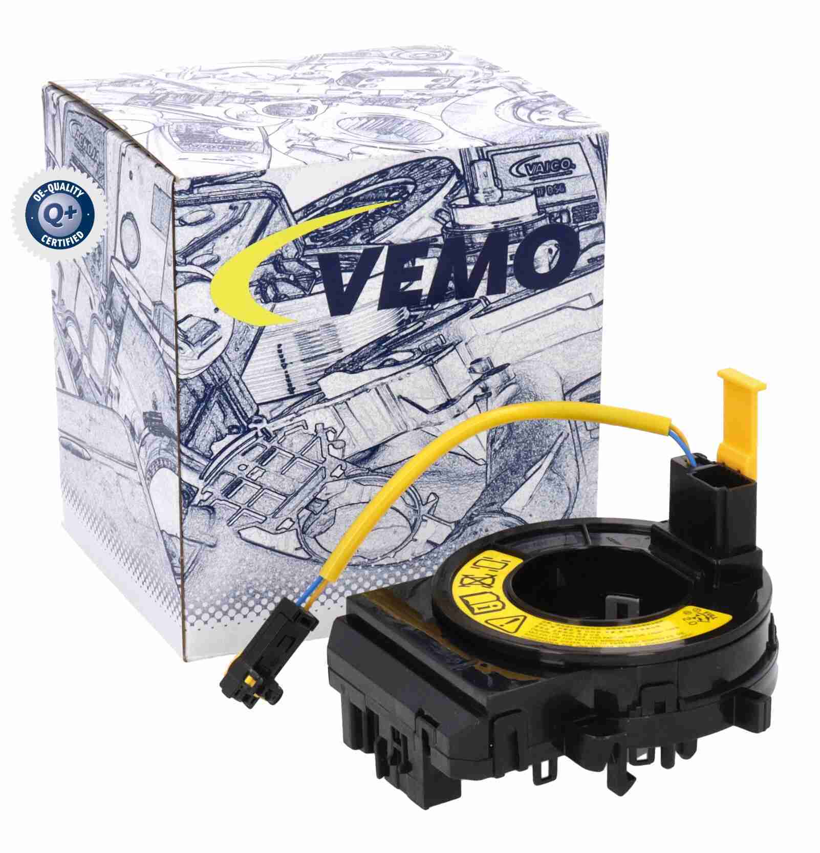 VEMO Vinkelfjeder, Airbag v52720425 for KIA