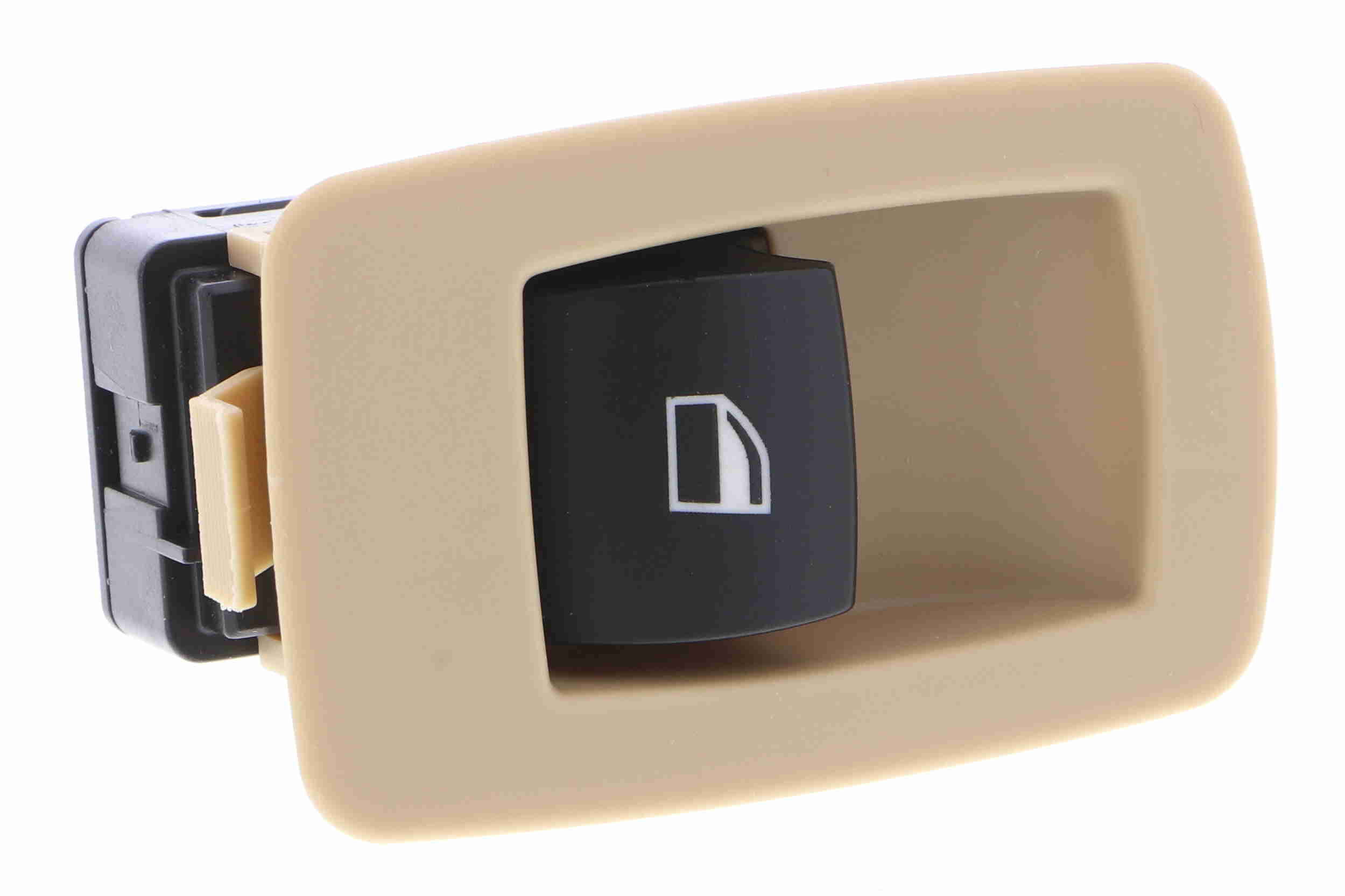 VEMO Kontakt, rudehejs v20730159 i passagerside for BMW