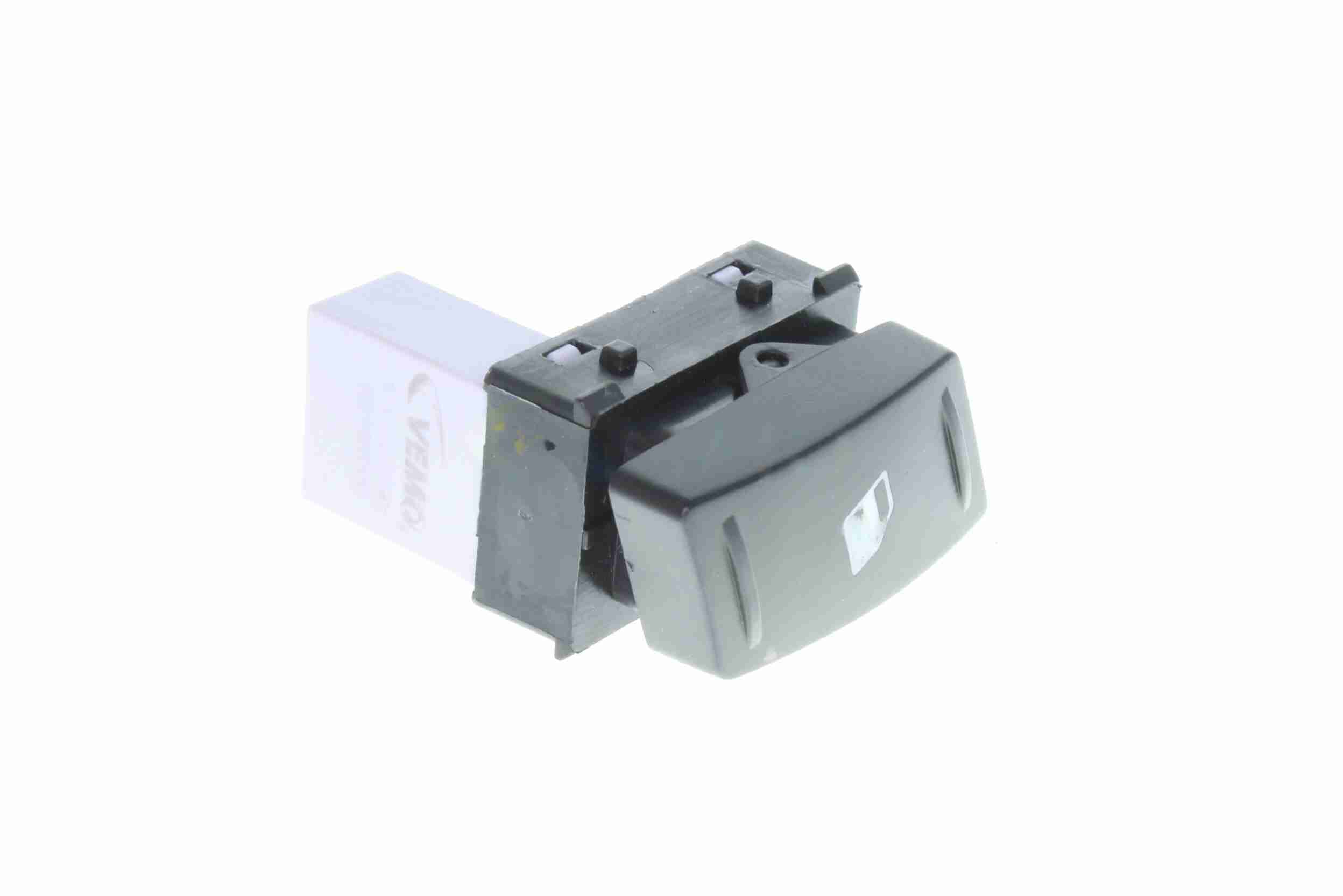 VEMO Kontakt, rudehejs v10730244 i passagerside for VAG VW
