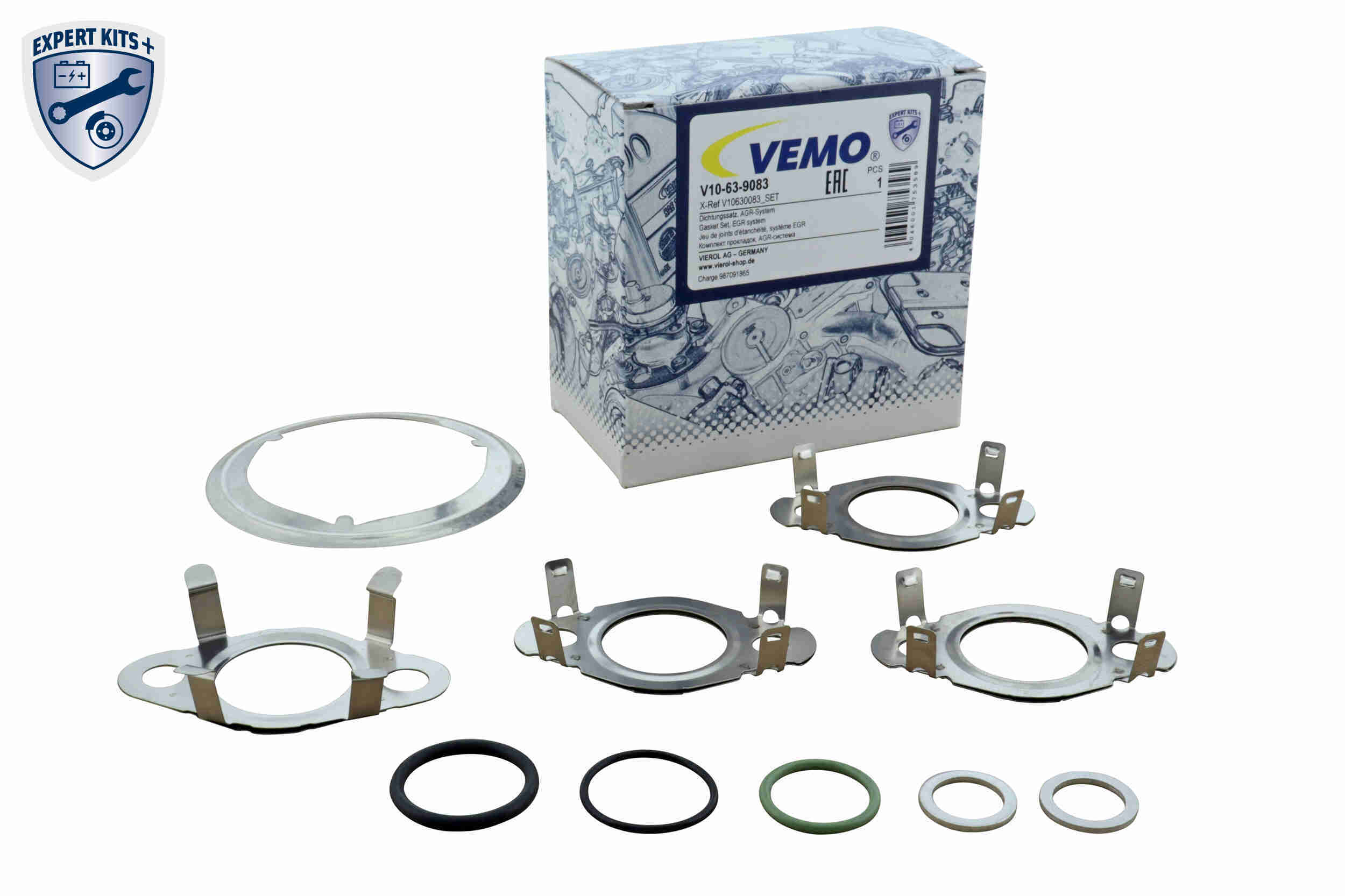 VEMO Pakningssæt, AGR-system v10639083 for VAG SKODA SEAT