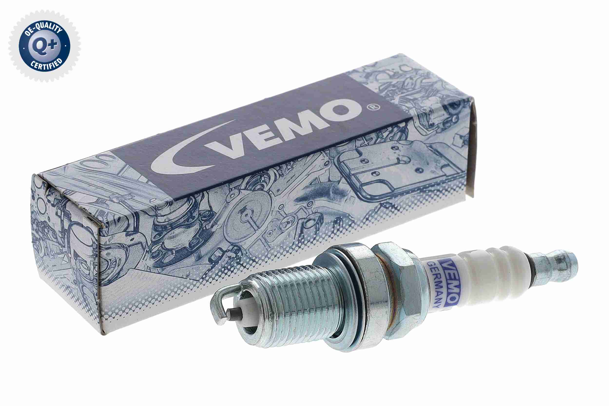 VEMO Tændrør V99-75-0012 for GLAS VOLVO ALFA ROMEO CITROËN/PEUGEOT ASTON MARTIN OPEL FORD FIAT LANCIA GENERAL MOTORS VAUXHALL CITROËN SSANGYONG CHRYS