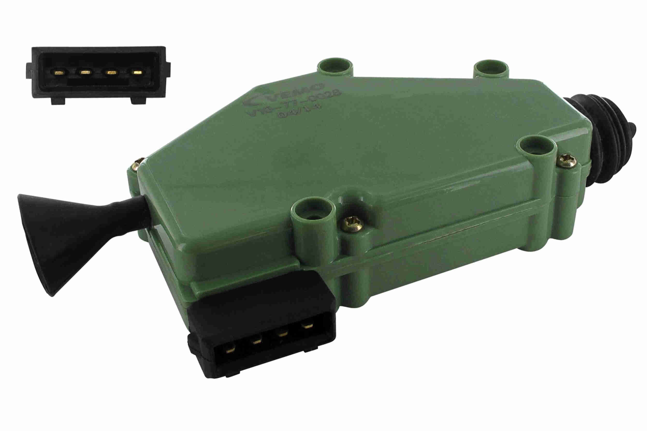 VEMO Servomotor, centrallåsesystem V10-77-0028 Køretøjets bagklap for VW VAG
