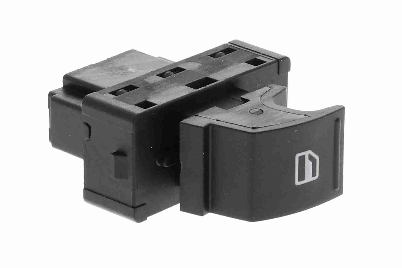 VEMO Kontakt, rudehejs v10730570 i passagerside for VW VAG