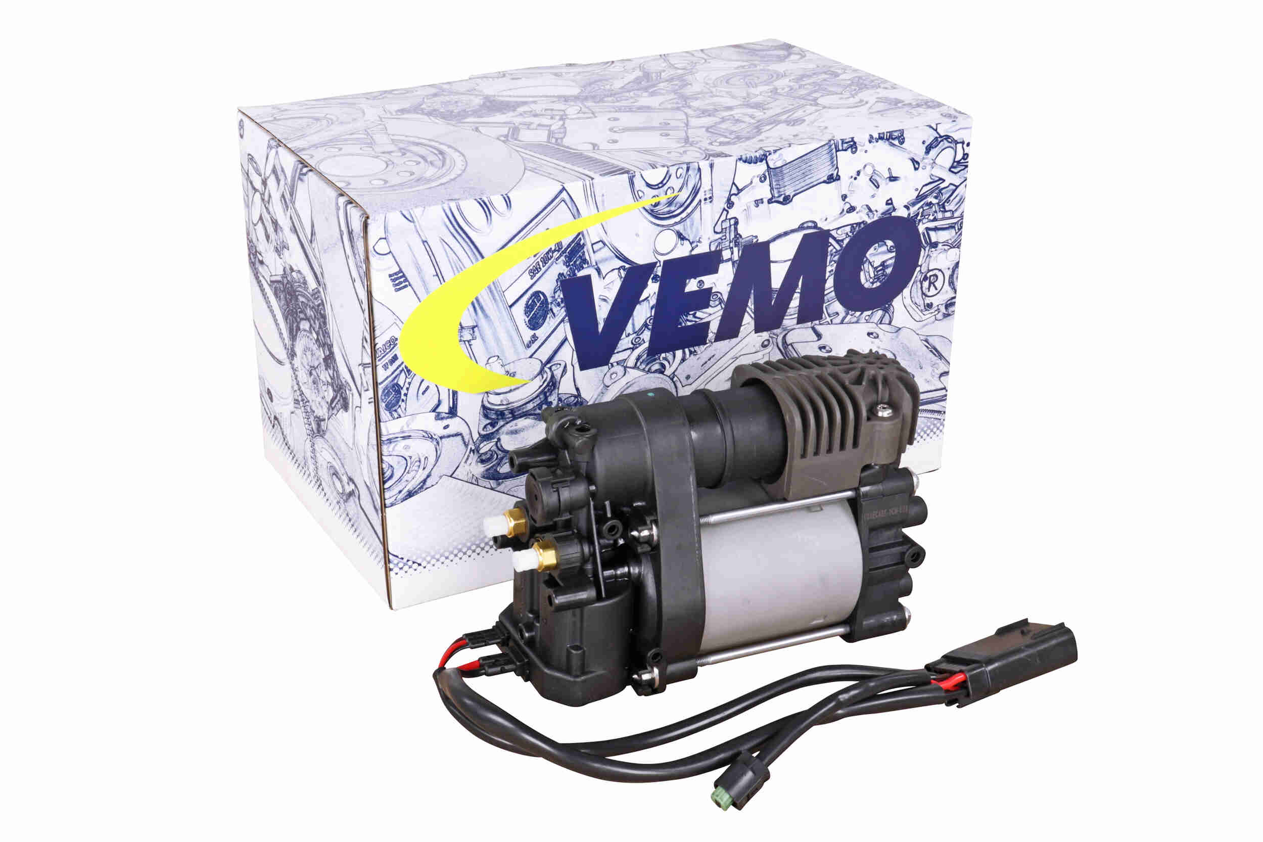 VEMO Kompressor, trykluftanlæg V58-52-0001 for TESLA