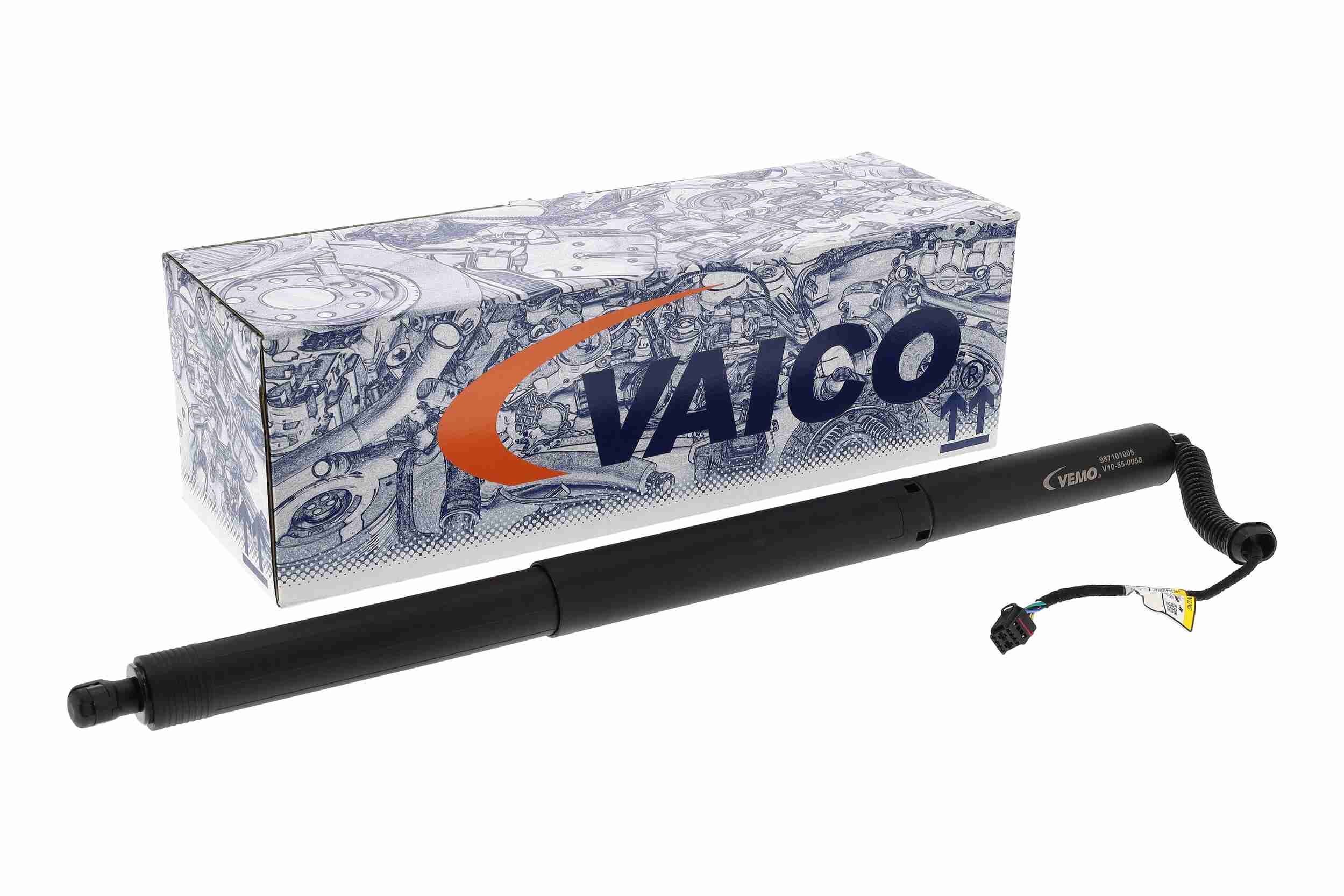 VEMO Elmotor, bagklap v10550058 venstre for CUPRA SEAT