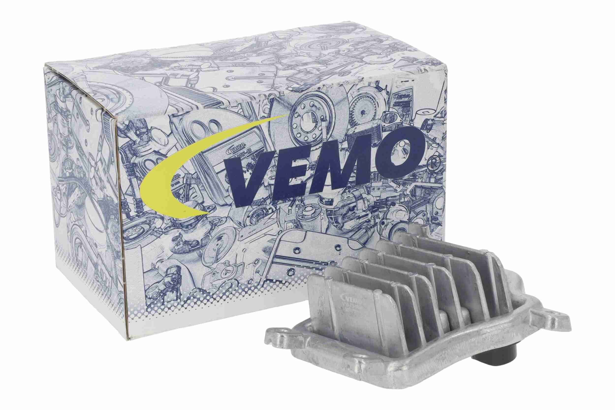 VEMO Styreenhed, belysning v10730690 venstre for AUDI