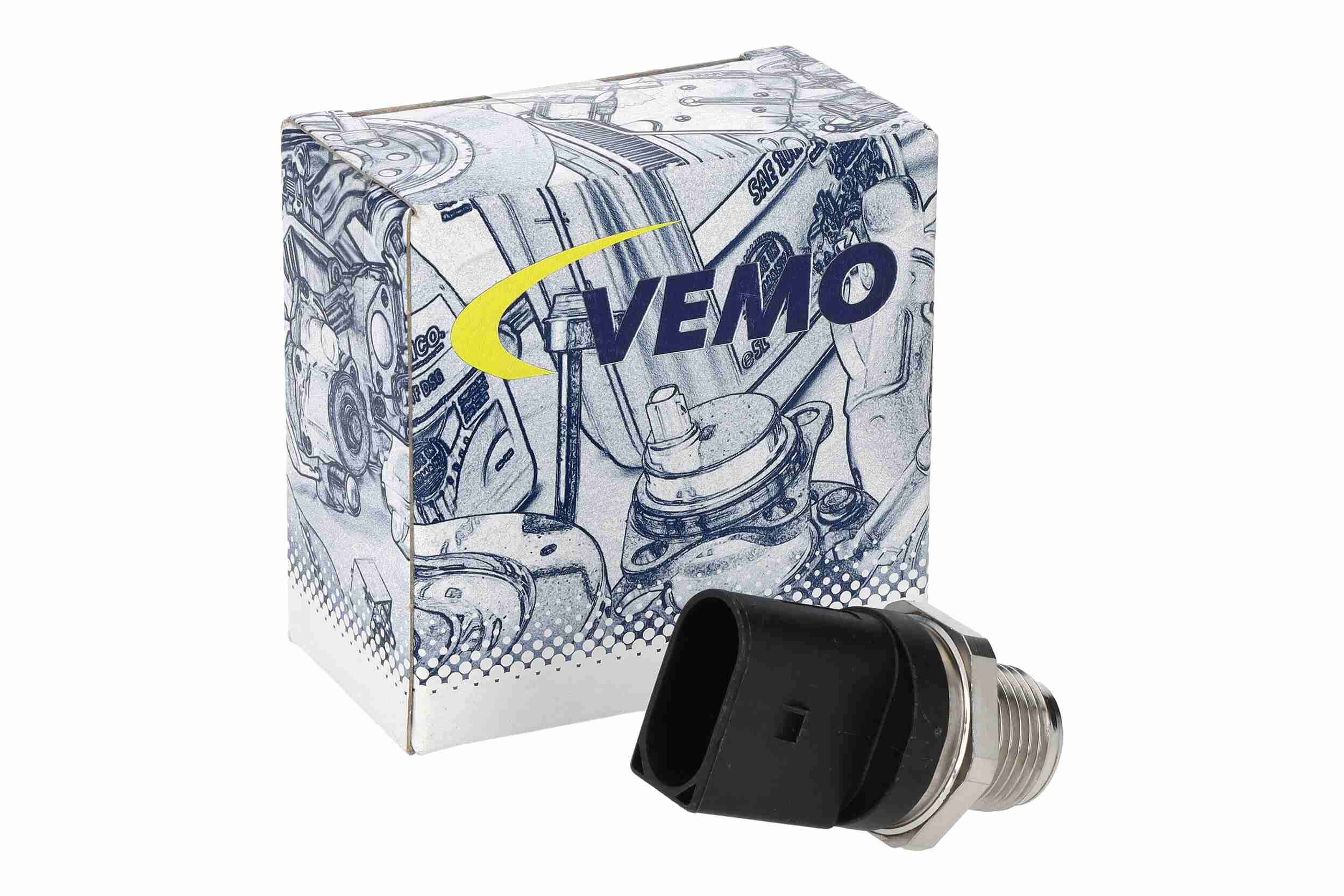 VEMO Sensor, brændstoftryk v30720072 Brændstoffordelerrør for MERCEDES-BENZ