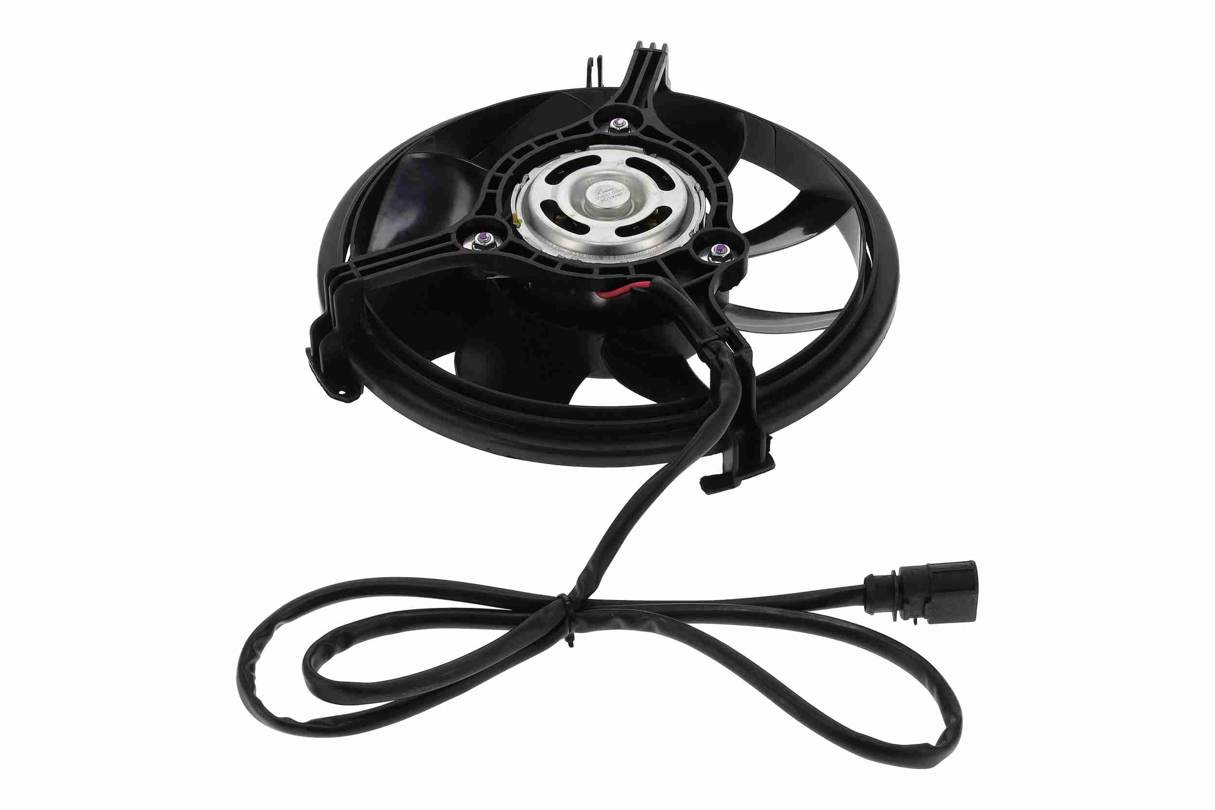 VEMO Ventilator, motorkøling v15010001 bagved køleren for VAG