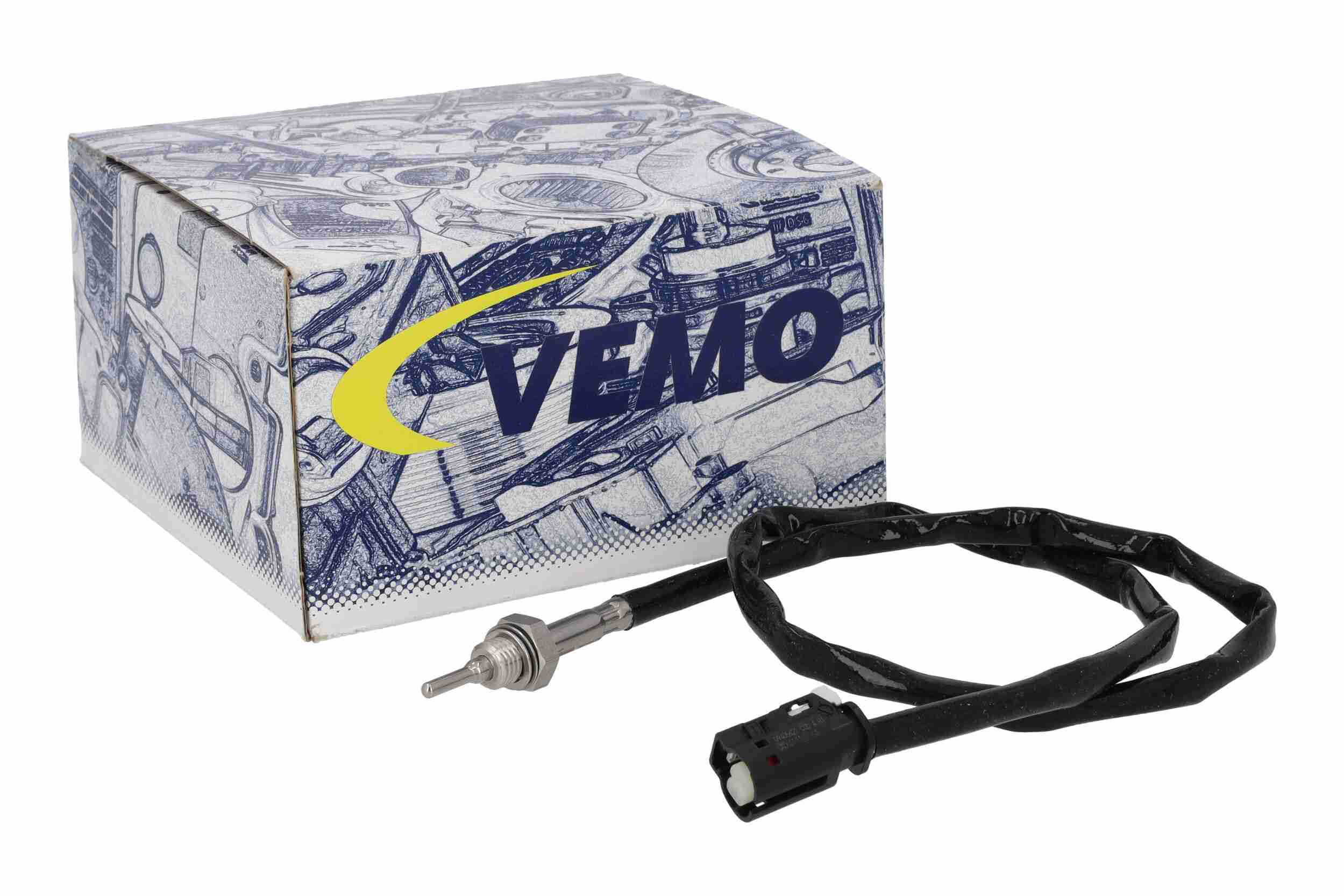 VEMO Sensor, udstødningsgastemperatur v20720223 Udstødning-recirkulation for BMW