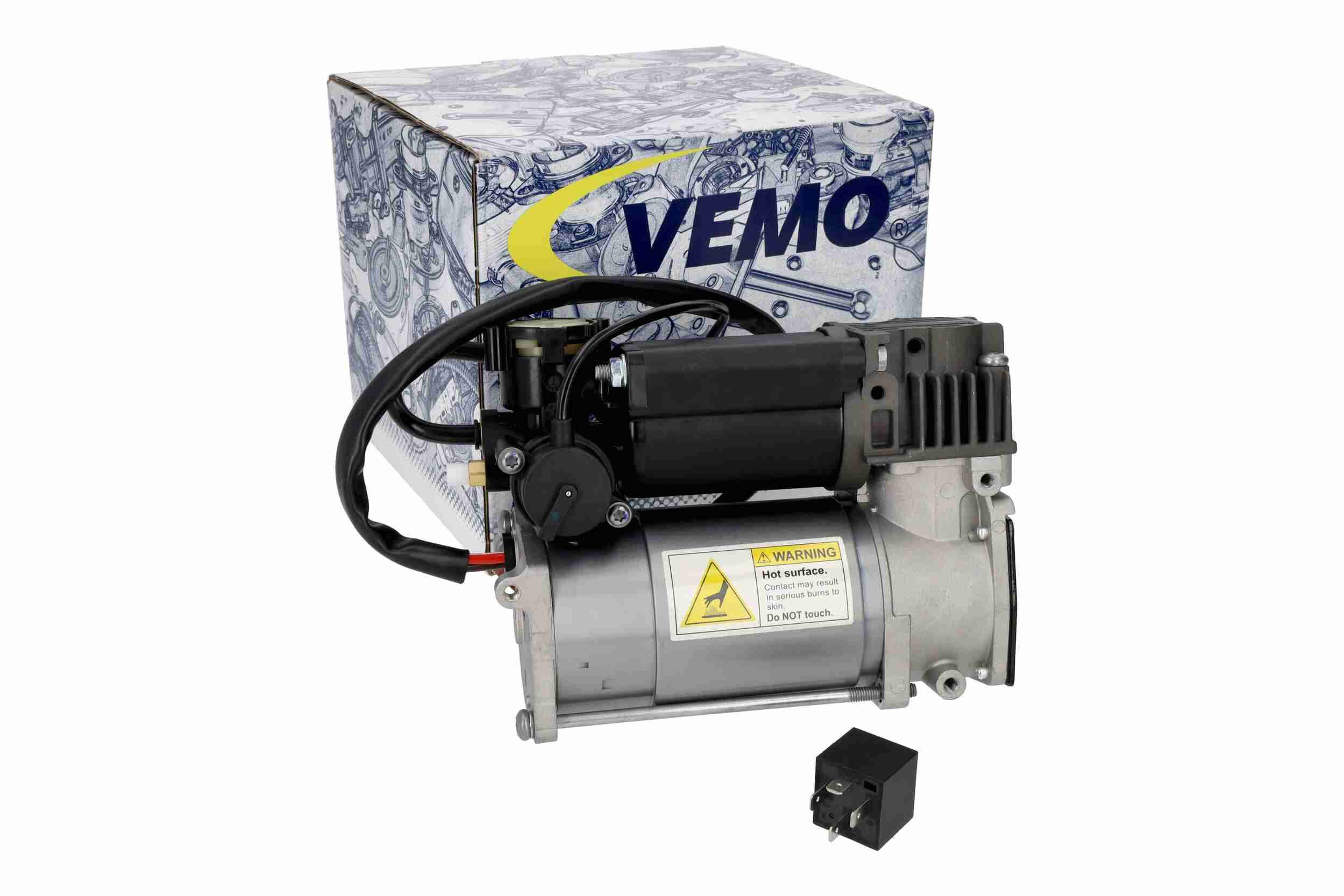 VEMO Kompressor, trykluftanlæg v10520008 for VAG BENTLEY