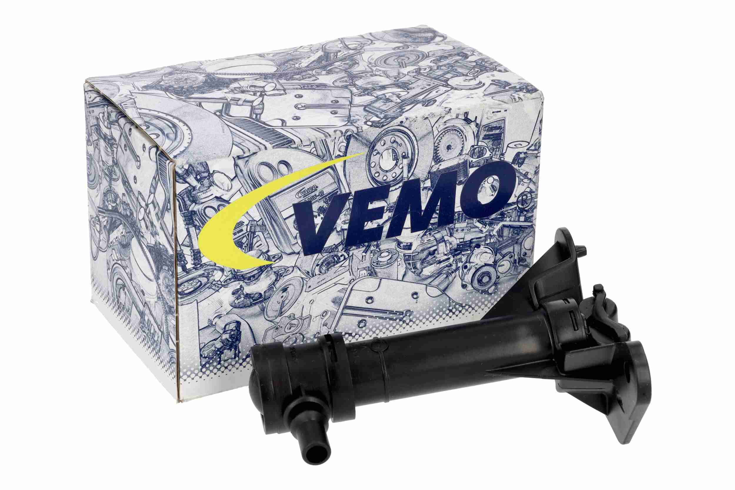 VEMO Vaskedyse, forlygtevisker/vasker v10080044 højre for AUDI