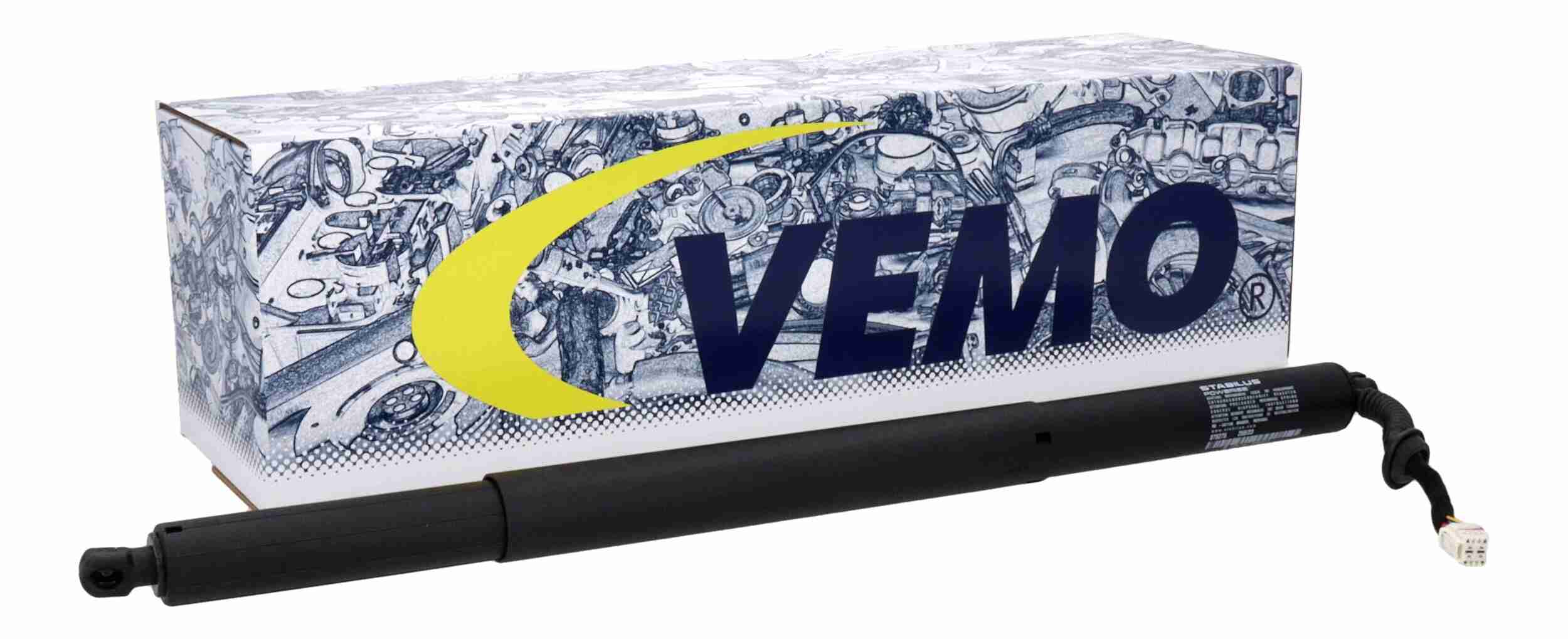 VEMO Elmotor, bagklap v10550038 venstre for AUDI