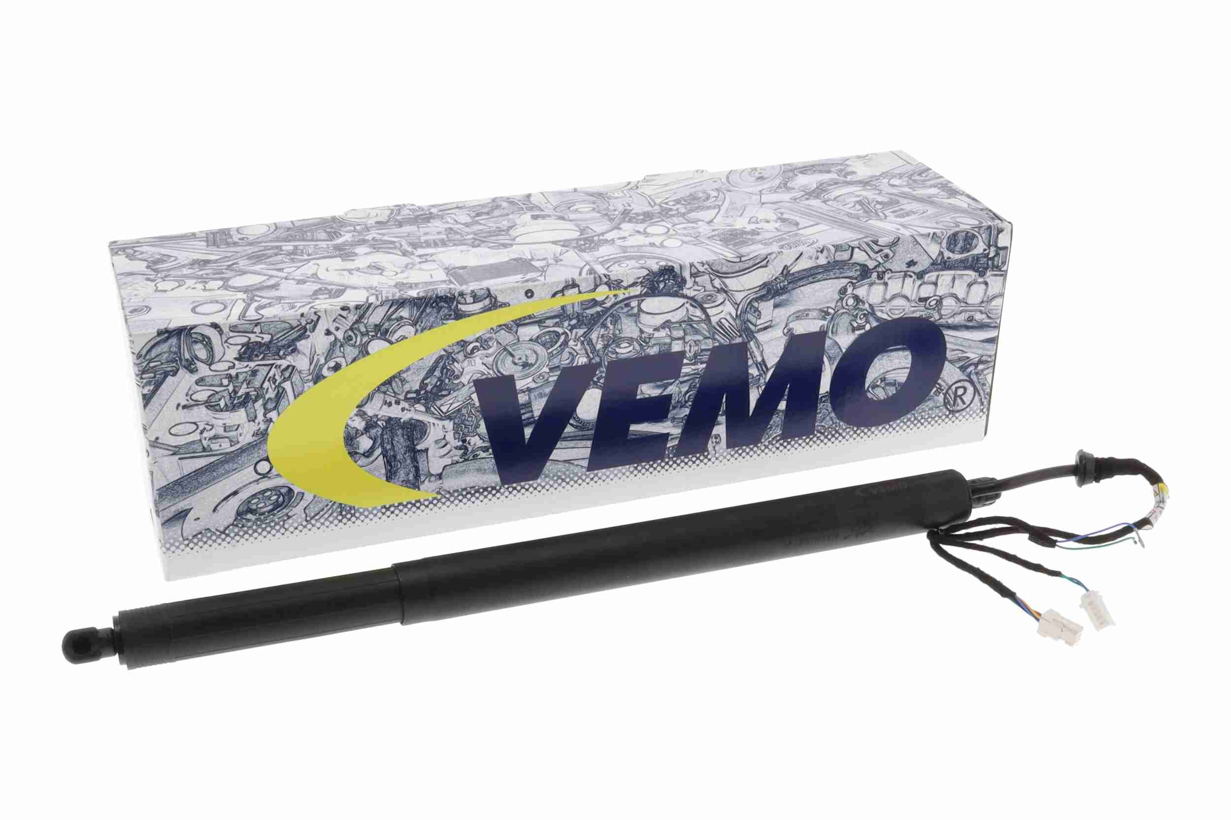 VEMO Elmotor, bagklap v42550004 venstre for PEUGEOT