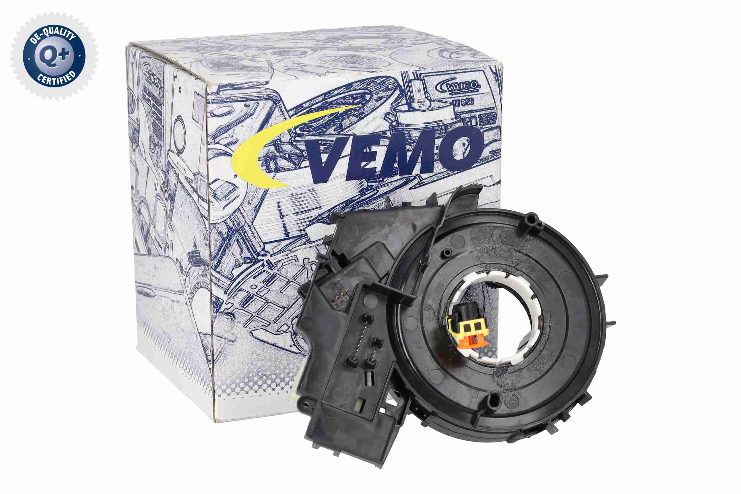 VEMO Vinkelfjeder, Airbag v25720390 for FORD