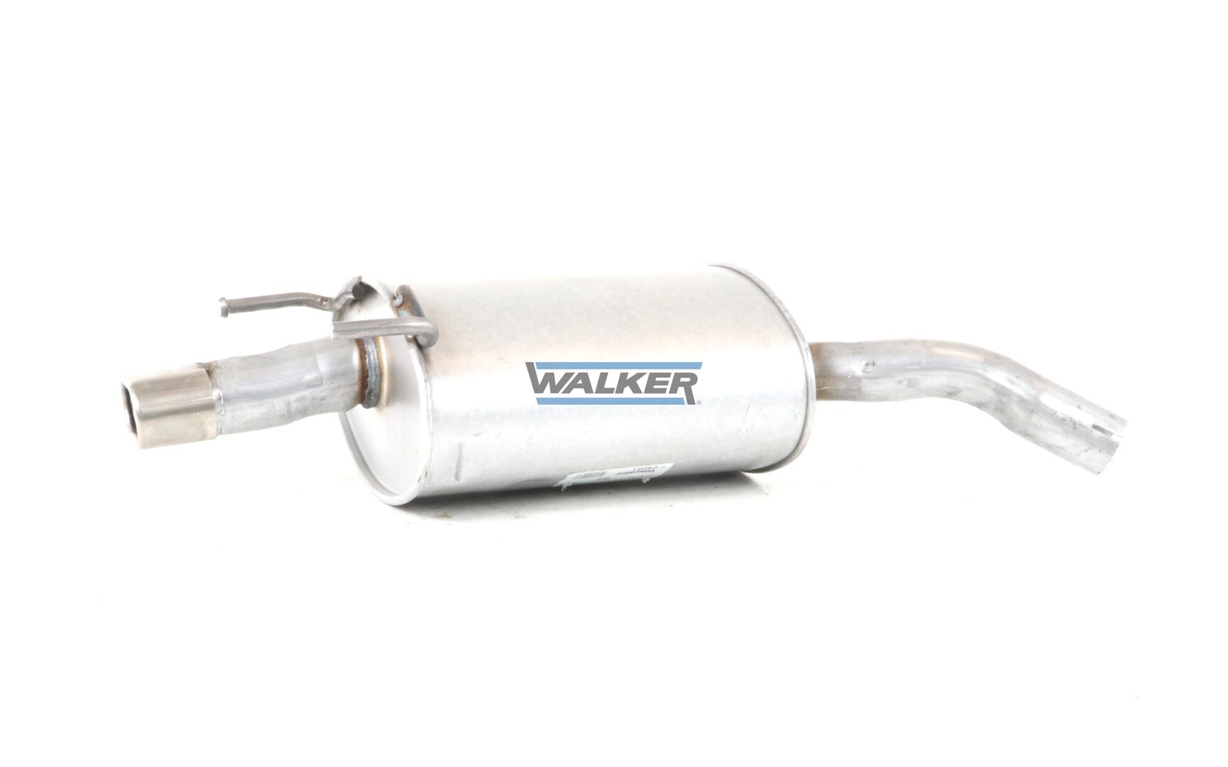 WALKER Bagerste lyddæmper 24261 for OPEL VAUXHALL