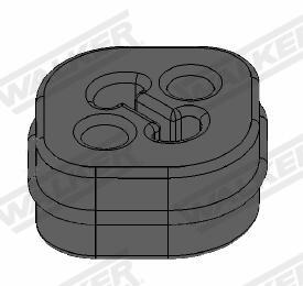 WALKER Holder, udstødningssystem 82038 for IVECO