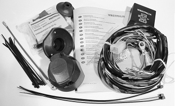WESTFALIA El-sæt, anhængeranordning 300052300113 for OPEL FIAT CITROËN PEUGEOT