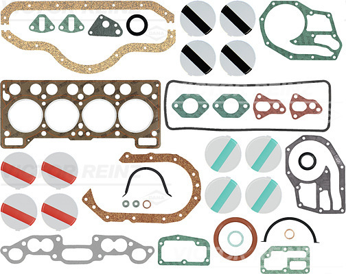 VICTOR REINZ Komplet pakningssæt, motor 012529006 for RENAULT