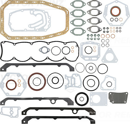 VICTOR REINZ Komplet pakningssæt, motor 013173308 for IVECO