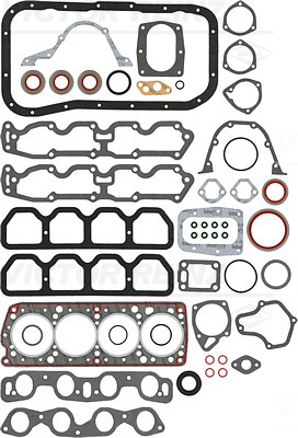 VICTOR REINZ Komplet pakningssæt, motor 013174001 for LANCIA