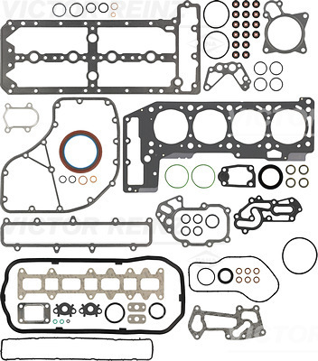 VICTOR REINZ Komplet pakningssæt, motor 013688506 for IVECO