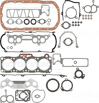 VICTOR REINZ Komplet pakningssæt, motor 015228001 for MAZDA
