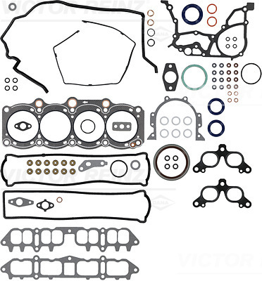 VICTOR REINZ Komplet pakningssæt, motor 015259701 for TOYOTA