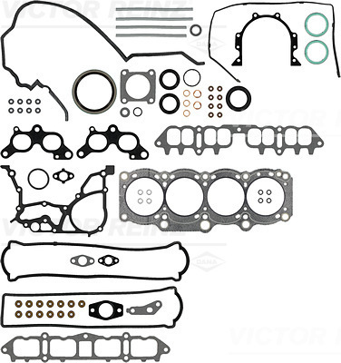 VICTOR REINZ Komplet pakningssæt, motor 015260001 for TOYOTA