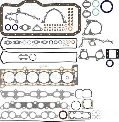 VICTOR REINZ Komplet pakningssæt, motor 015261501 for TOYOTA