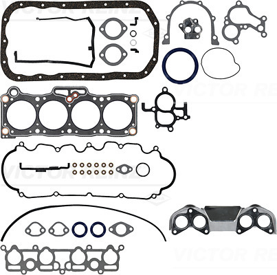 VICTOR REINZ Komplet pakningssæt, motor 015270501 for MAZDA
