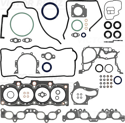VICTOR REINZ Komplet pakningssæt, motor 015286002 for TOYOTA