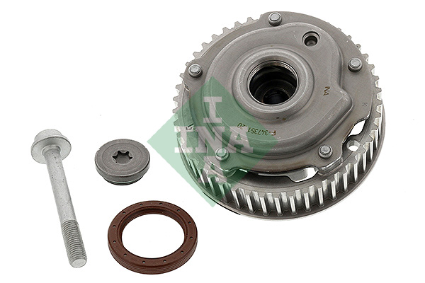 SCHAEFFLER INA Knastaksel-forstiller 427100530 for VAUXHALL GENERAL MOTORS CHEVROLET (SGM) FIAT CHEVROLET SUZUKI