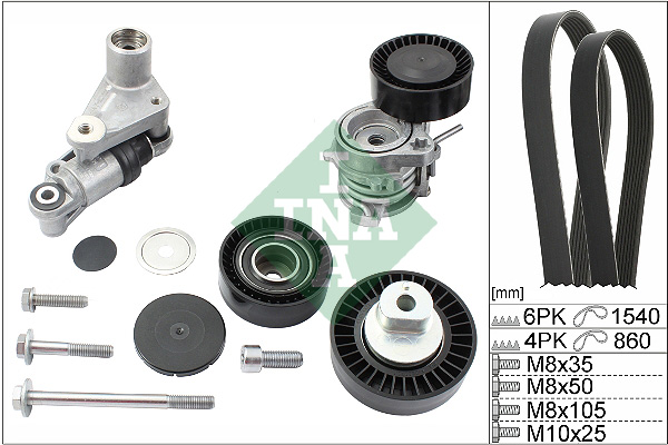 SCHAEFFLER INA Kileremssæt 529005310 for BMW MINI