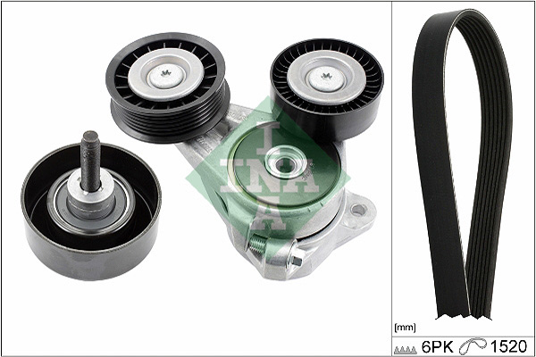 SCHAEFFLER INA Kileremssæt 529037610 for FORD