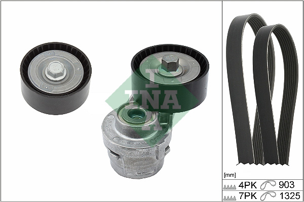 SCHAEFFLER INA Kileremssæt 529038610 for IVECO FIAT