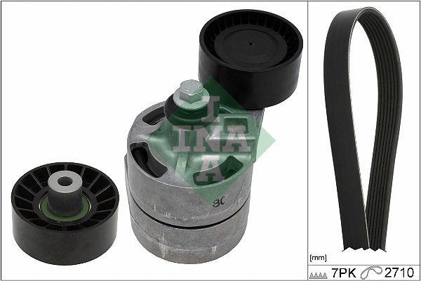 SCHAEFFLER INA Kileremssæt 529038810 for FORD