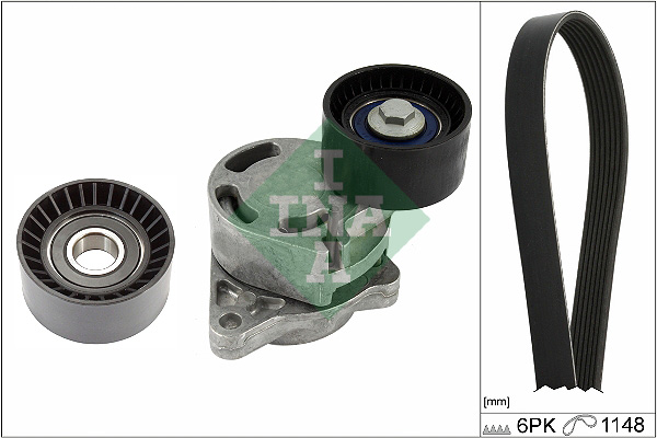 SCHAEFFLER INA Kileremssæt 529040710 for VAUXHALL NISSAN DACIA RENAULT