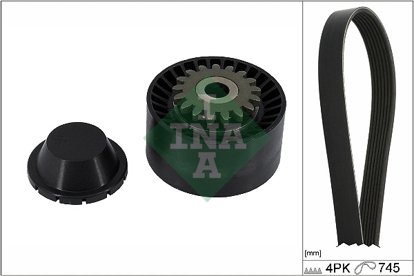 SCHAEFFLER INA Kileremssæt 529040810 for DACIA